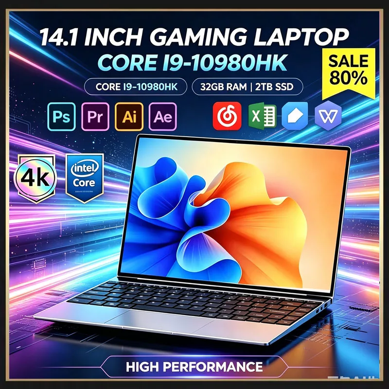 M.2 Ssd - Ultra Slim 14.1 Laptop Intel Core