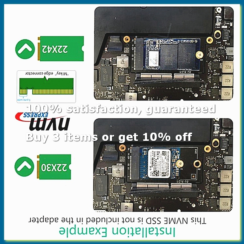 Nvme Ssd - M.2 NGFF M-Key NVME SSD Convert