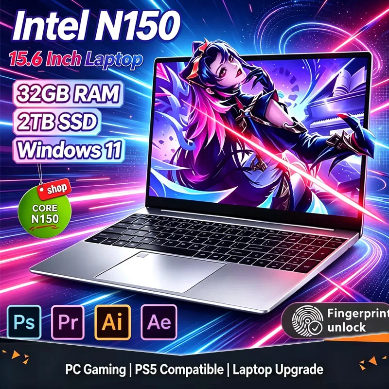 2026 New 15.6' Intel N150 Wind - Ssd 1Tb recension och pris