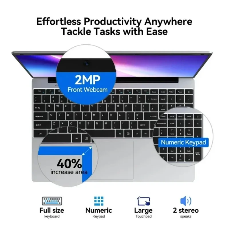 2026 New 15.6' Intel N150 Wind - Ssd 1Tb recension och pris