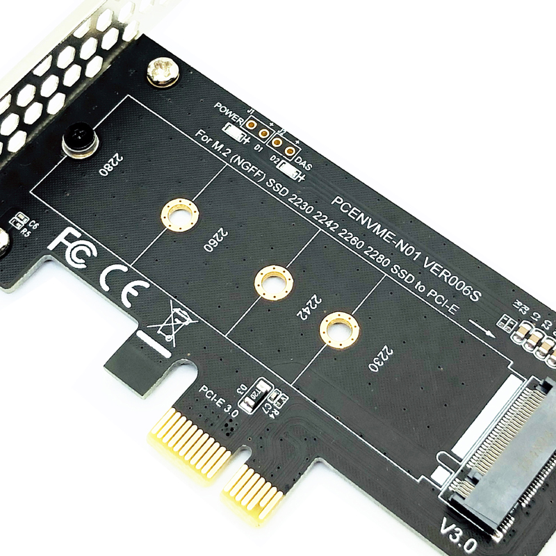 NVME Adapter PCI-E 3.0 X1 to M - Samsung Ssd recension och pris