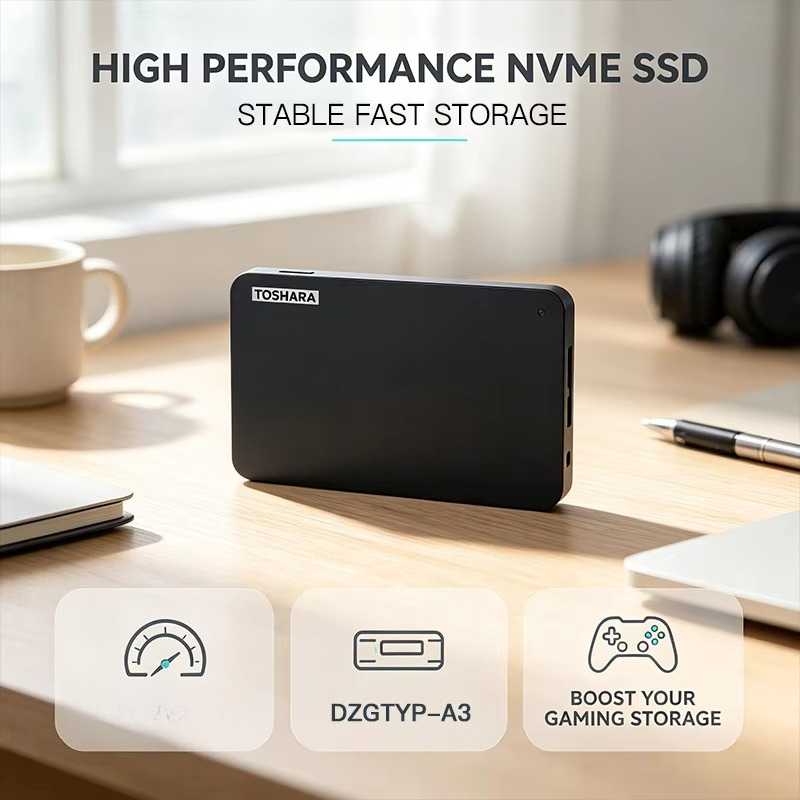 TOSHARA A3 Portable SSD  4TB 2 - Ssd 500Gb recension och pris