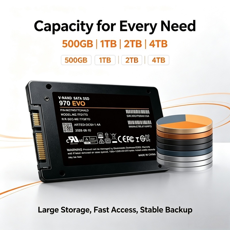 SSD 970 EVO, 500GB/2TB/1TB, Em - Ssd 500Gb recension och pris
