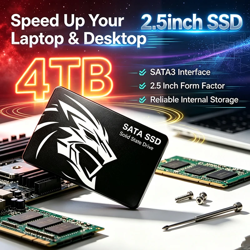 2026 New 2.5inch SSD 500GB 1TB - Ssd 500Gb recension och pris